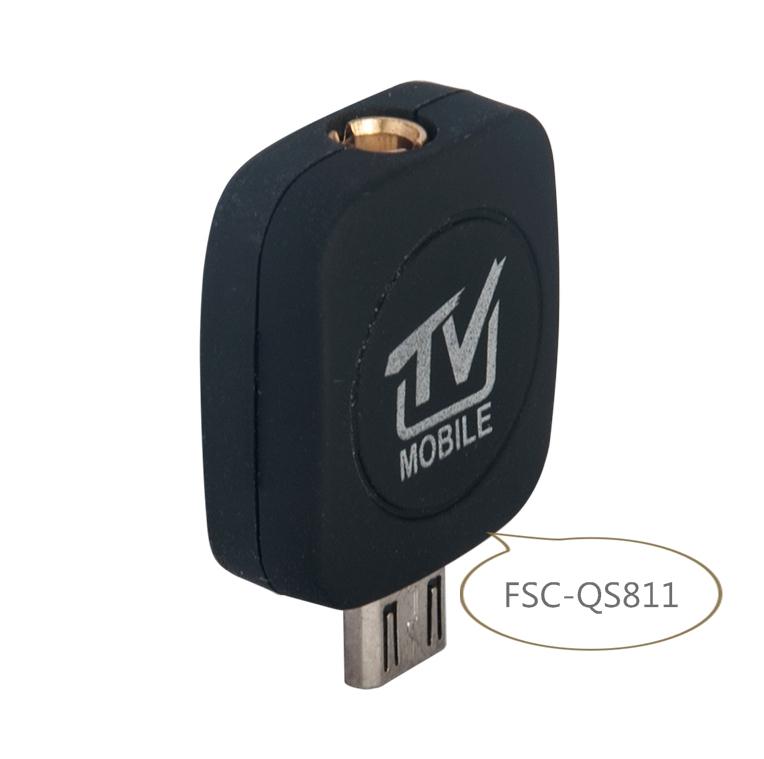 Micro USB 2.0 Mobile Watch ISDB-T Pad TV Tuner Stick with Antenna for Android Phone / Pad