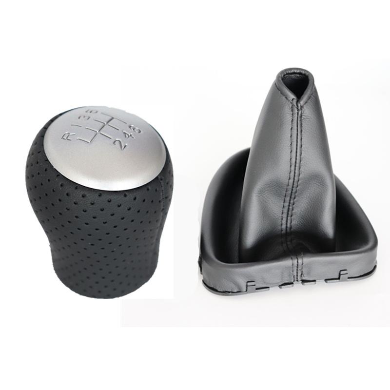 For NISSAN QASHQAI I J10 X-trail 2006-2013 QASHQAI II MT 6 Speed Car Gear Shift Knob Boot Cover Accessories