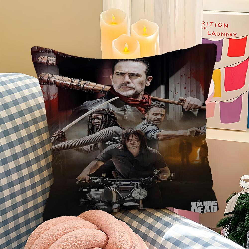 The Walking Dead Poster Personalized Pillow Dust Cover Bedroom Kids Party Decoration Pillowcase Birthday Children Gift