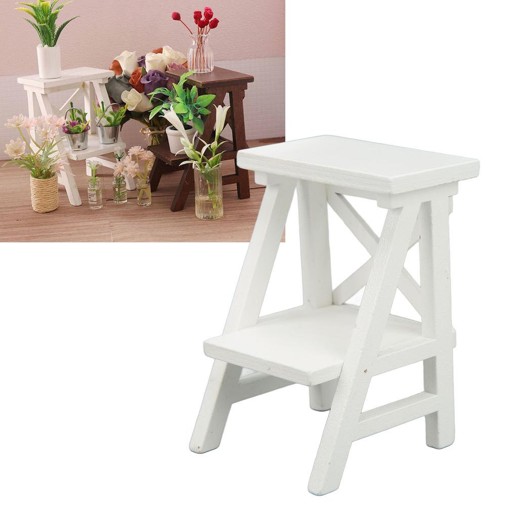 Flower Stand Simulation Hand Crafted 1:12 Scale ature Flower Shelf for Accessories