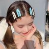6pcs/set Simple Seamless Styling Hairpins Women Korean Carrot Geometric Barrettes Side Hair Clip Girls Hair Accessories Headwear