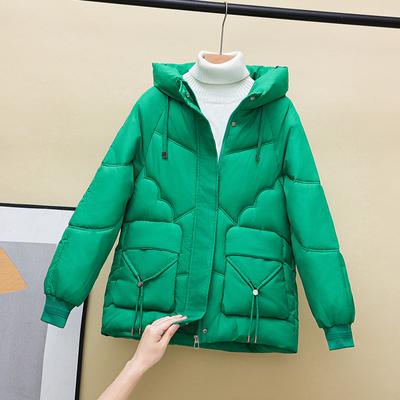Women's Winter Loose Thick Cotton Jacket Hooded Bread Jacket