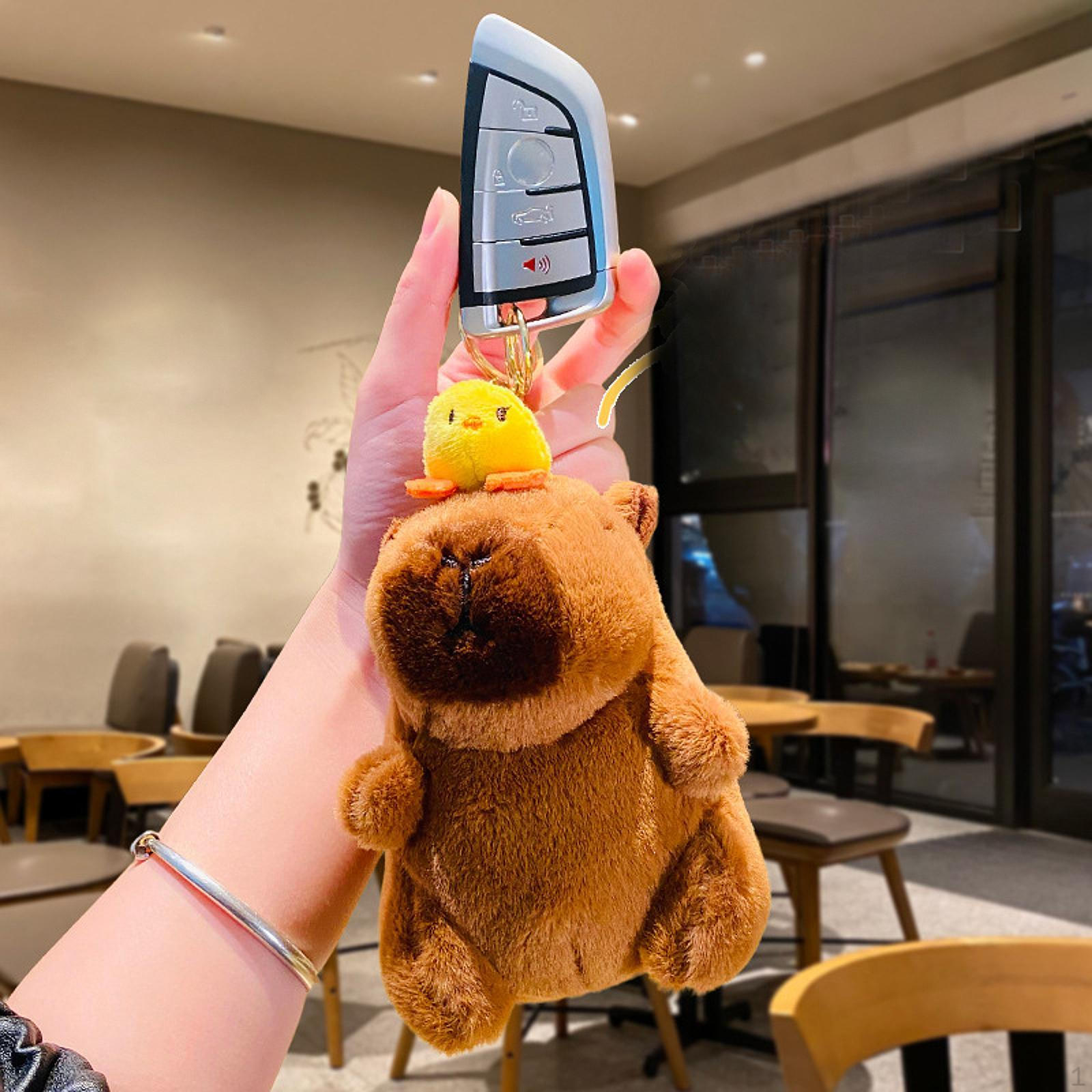 

Капибара, плюшевый брелок, подвеска, портативные милые мягкие игрушки Style B