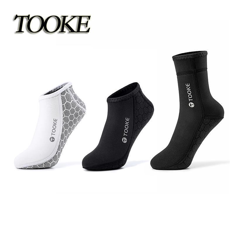 Custom Logo Keep Warm 3mm Neoprene Scuba Freediving Long Diving Socks for Beach Outdoor Sports