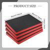 4 Pieces Tool Box Foam Inserts Packing Pads Easy to Use Sheets for Board Jewelry Padding