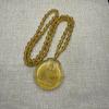 Avalokitesvara Pendant Necklace Long Sweater Chain For Men Women Religious Amulet Buddha Necklace Accessories Gift
