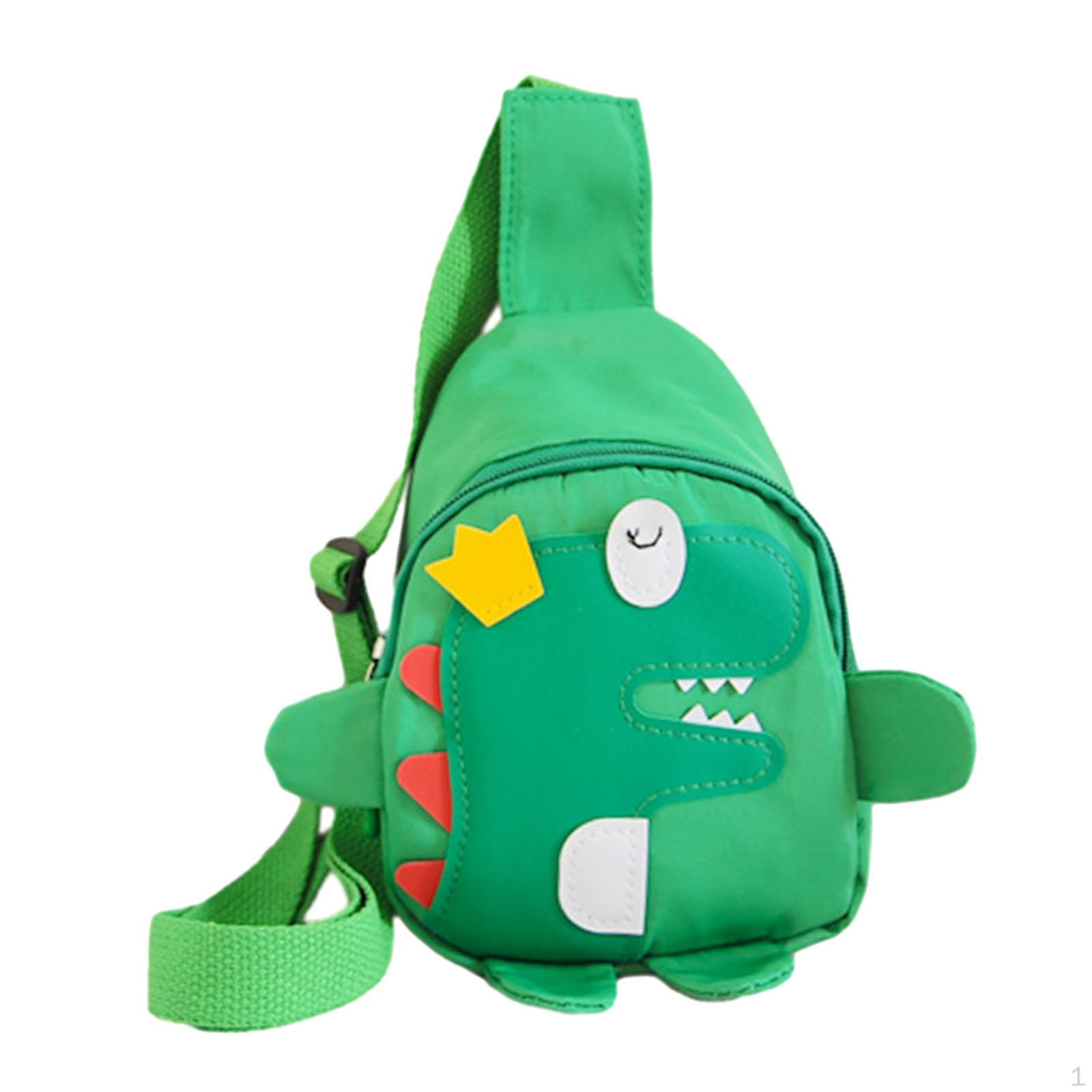 

Детский рюкзак, портативная милая сумка через плечо для кемпинга, детского сада, пикника зелёный