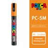 Uni POSCA Marker Farbstift, 39 Farben PC-5M/44 PC-3M/36 PC-1M, Acryl Steinmalerei Zeichnen Graffitti Marker Kunstbedarf