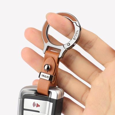 Car Keychain Pendant Key Ring Chain Hanging Men Women Gift Universal Durable Metal Ring Creative Keychain Car Styling