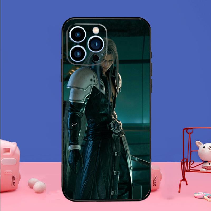 Final Fantasy Sephiroth Phone Case For iPhone 17 16 14 13 12 11 15 Pro Max Mini 15 16 Plus 16e 17 Air Bumper Cover