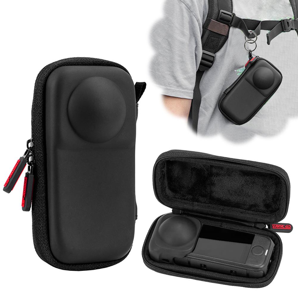 Storage Bag Travel Carrying Case For Insta360 X4 Air Hard Shell Shockproof Camera Protective Handbag Camera Accessories