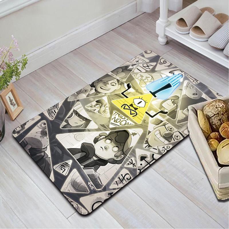 Gravity Falls Rug Floor Mat for Living Room or Bedroom Soft and Comfortable Carpet a Gift for Birthday and Holiday.MFF0918309