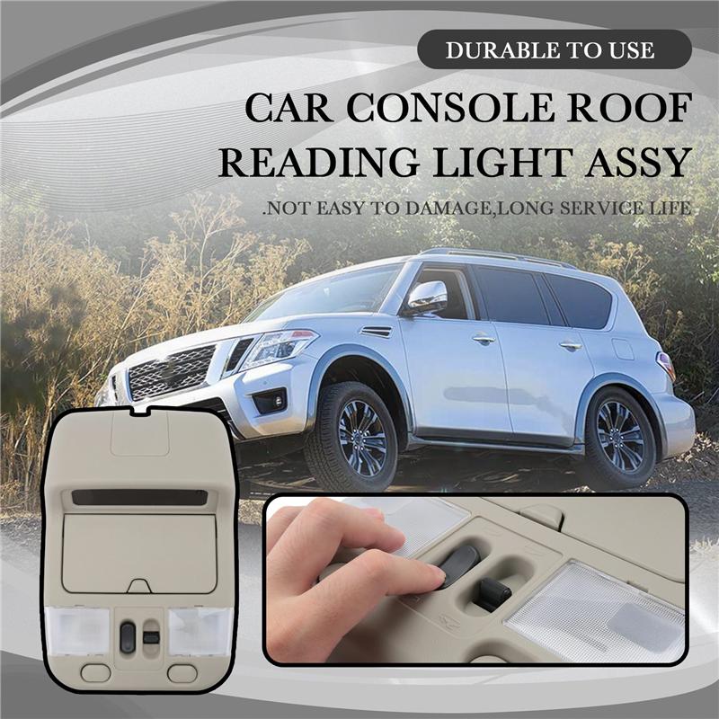 For Nissan Pathfinder 1997-2001 Car Overhead Console Reading Lights Car Console Roof Reading Light Assy A