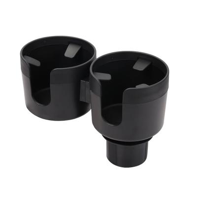 Adjustable Base Car Cup Holder Expander Dual Adapter To Expand Vehicle Cup Holders for Holding Large Cups and Bottles Securely