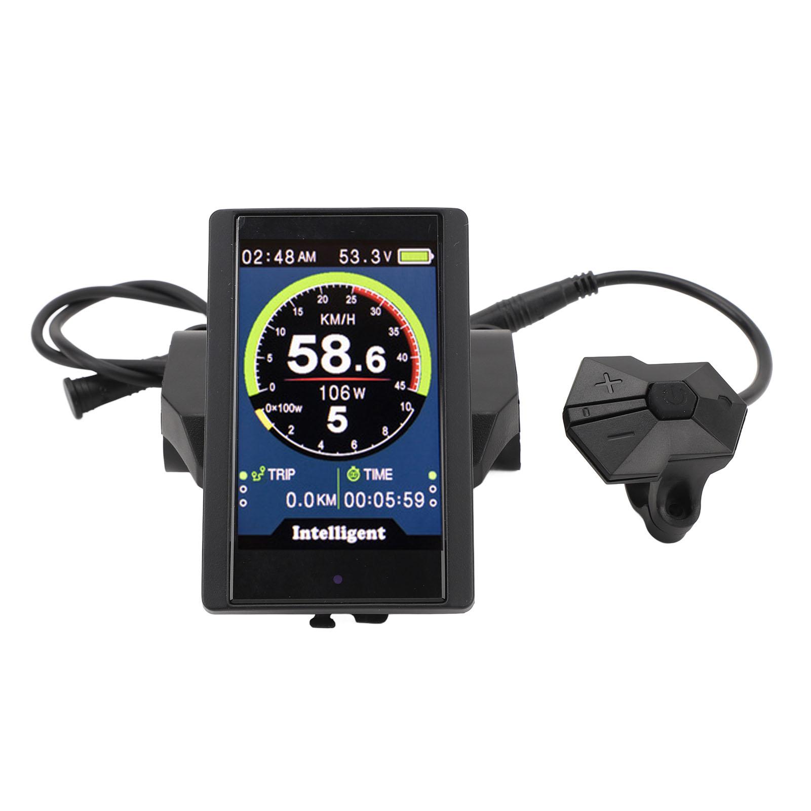 

P850C Electric Bike Color Display for M400 G330 M620 G510 Mid Motor 3.2 Inch IPS Screen 36V 48V 52V 60V LCD Display