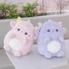 38Cm Cartoon Dragon Looong Doll Plush Toy Stuffed Fluffy Purple Pink White Green Animal Plushie Companion Sleeping Friend Gift