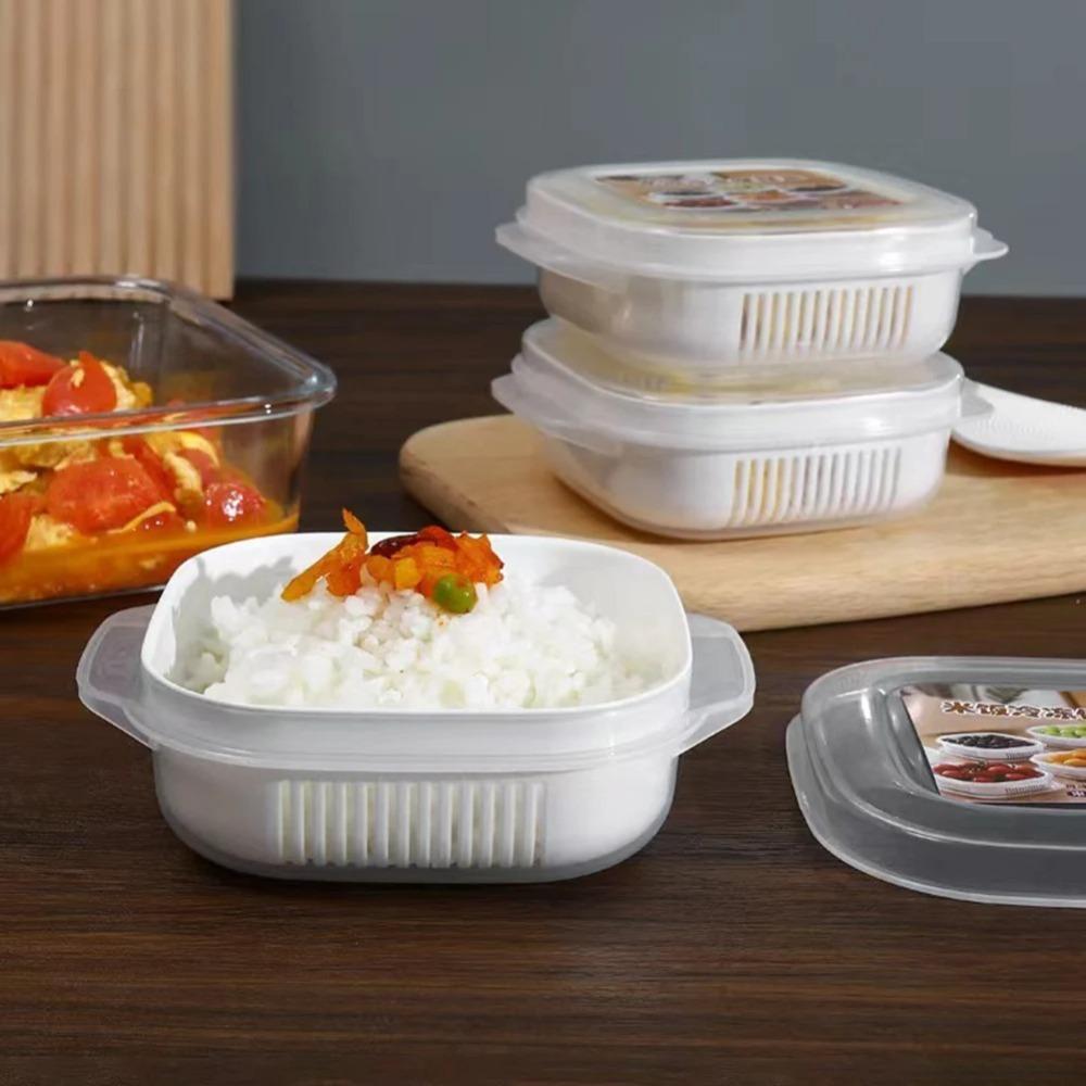 Fridges Containers Rices Freshing Box Fruit Vegetable Organising Box  Kitchen Accessories