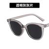 Square cat eye sunglasses women's new brown sunglasses travel street sunglasses take pictures