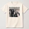 Radiohead band graphic Vintage Unisexs TShirt Unisex ONeck 100 Cotton Short Sleeve Y2k Oversized Fashion Popular Tee For Fans