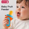 5pcs Baby Mate Silicone Fruit Feeder Set with Easy To Grasp Handle Ring & 4 Interchangeable Mesh Pouches Bags - Infant Food Nutrition Feeder Pacifier