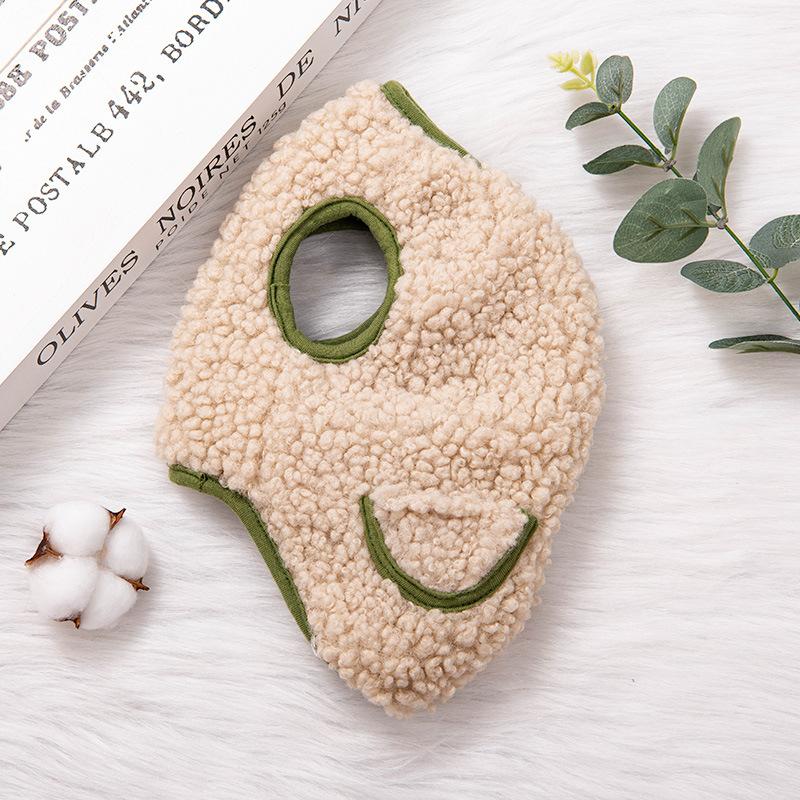 Pet Autumn Lamb Fleece Coat Cute Pocket Vest Dog Warmth Vest Lamb Fleece Coat Pet Jacket Puppy Clothes Christmas Clothes
