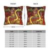 Gustav Klimt Medicine Hygieia 1907 Pillowcase Cushion Cover Decor Art Nouveau Pillow Case Cover Home Square 18