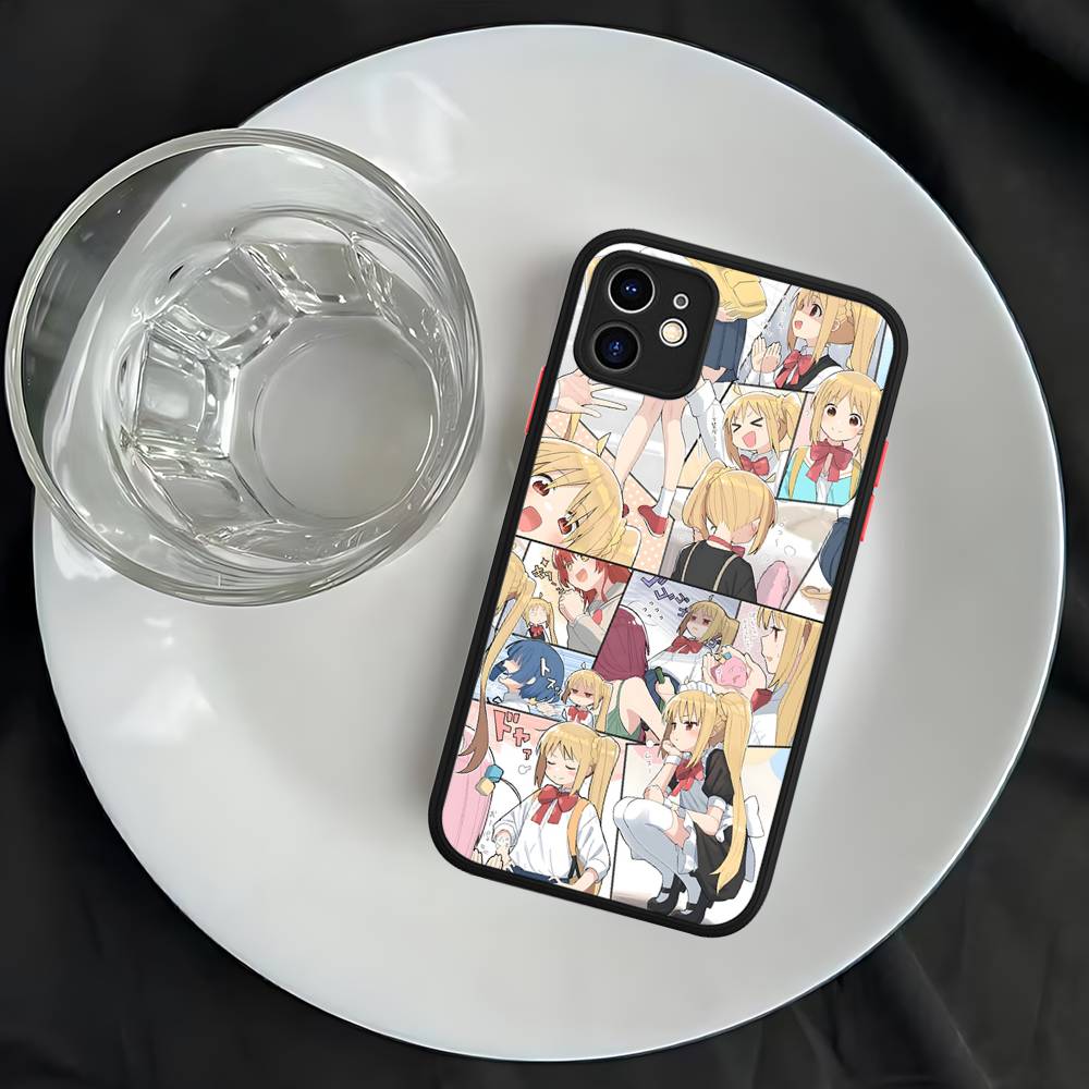 Anime Bocchi The Rock Matte Translucent Phone Case For Iphone 16 ProMax 15 14 13 12 11 X XS PRO Plus