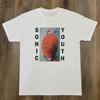Sonic Youth Unisex Pure Cotton Tshirt Fan Gift Casual Street Print Daily Tshirt Loose and Comfortable