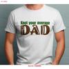 Funny Lumberjack Dad T Shirt Fathers Day for Dads Men Vintage Washed Versatile Stretched Graphic Streetwear Comfortable Soft