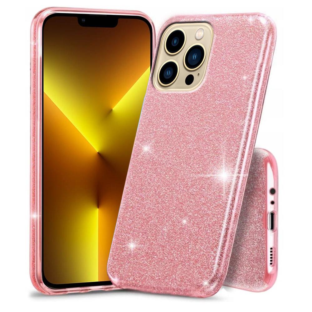 Glitter Case for iPhone 13 Pro, Pink