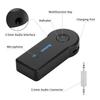 Bluetooth Aux Car Handsfree Kit 3.5mm Wireless Aux To Bluetooth Adaptor Audio Music Receiver Mini MP3 USB BT V3.0 Player New