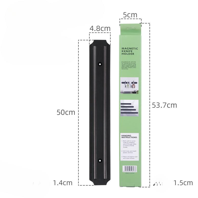 

Несверлящая подставка для ножейКухонная полка для храненияМагнитная подставка для ножейНастенная магнитная подставка для ножейМагнитный тип присоски 50CM No. 93