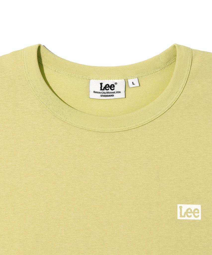 LEE Box Twitch Logo Short Sleeve T-Shirt Lemon
