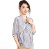 XUEXI Women's 2025 Summer Plus Size Mulberry Silk Top