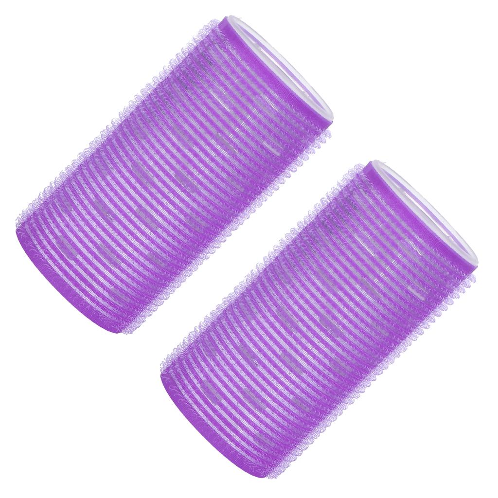 2pcs Hair Rollers Curlers Self Grip Curling Tools DIY Curly Hairstyle Hairdressing Curlers