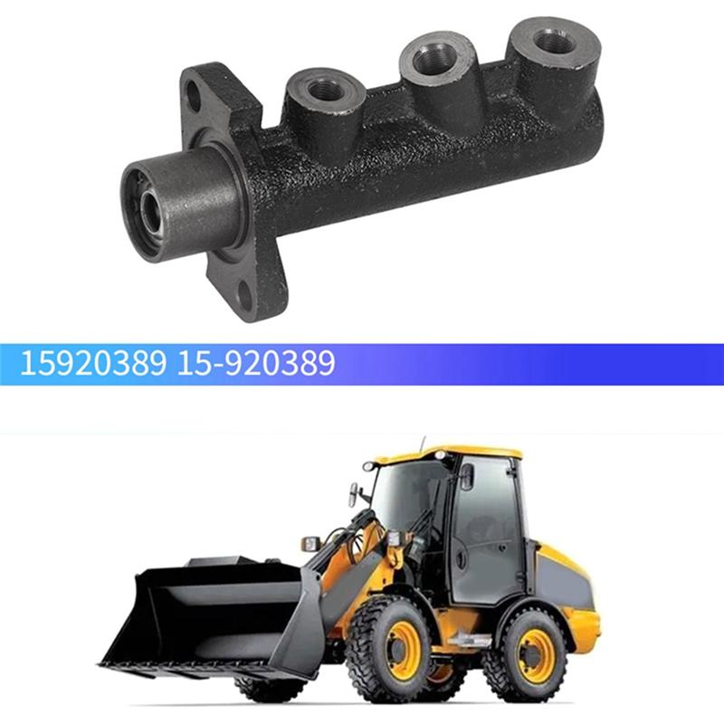 Brake Master Cylinder 15/920389 15920389 For JCB Backhoe 3C 3CX 3D 3DX 4C 4CN 4CX nero