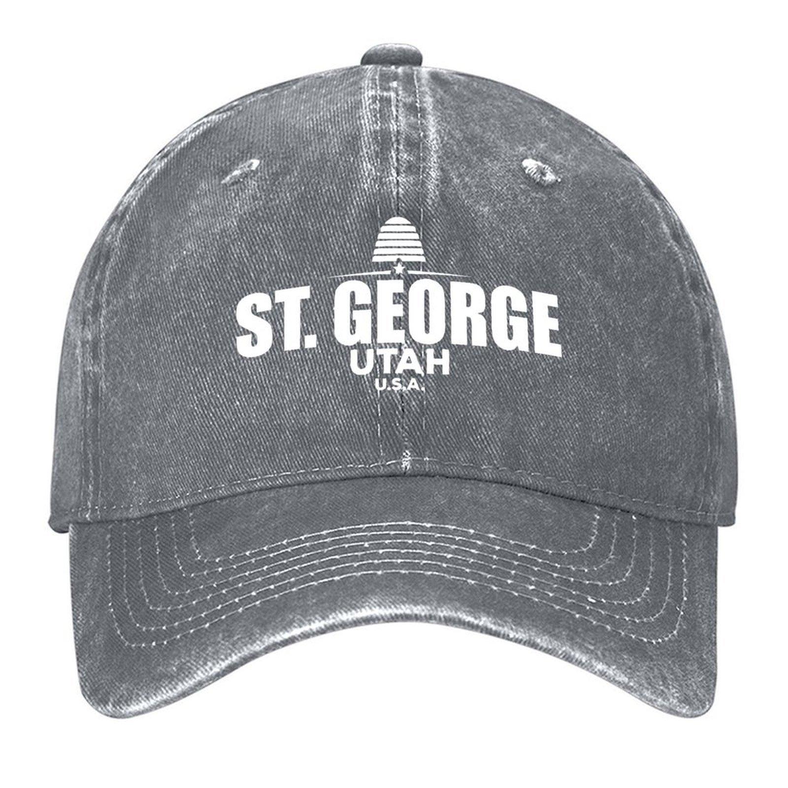 2026 St George Utah Baseball Cap Hip Hop Rave Luxury Hat Hood Sun Hats For Women Men s