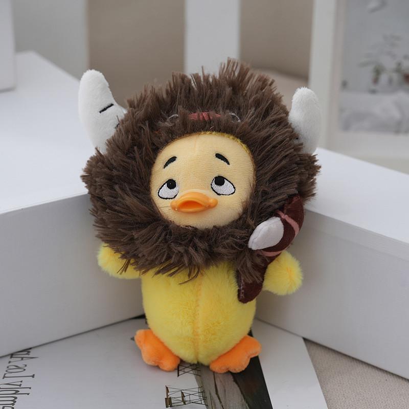 Adorable Plush Duck Keychain Soft And Cuddly Cute Trendy Duckling Toy Accessory