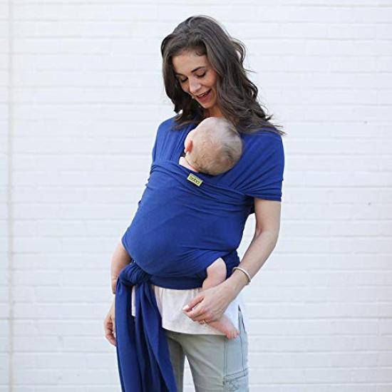 Boba Wrap Baby Carrier Authorized Distributor Dark [Japanese Product] (Serenity Blue)