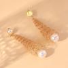2PC Women's Fashion Hollow Design Earrings Zircon Accessories Suitable for Date, Party, Festival Gifts-1165