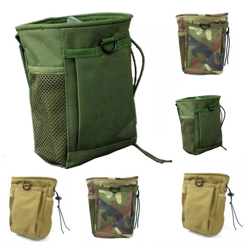 Hunting Hiking Military Molle Belt Tactical Magazine Dump Utility Pouch Bag New