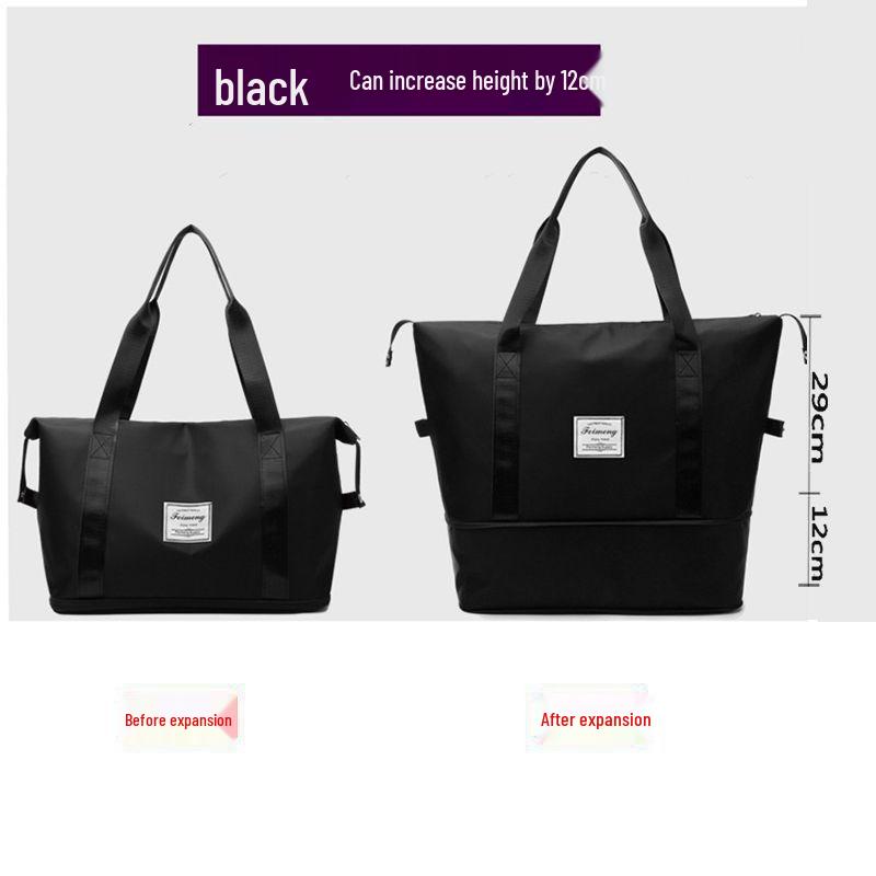 Dreilagige Duffle-Tasche für Wehen und Geburt mit Rädern - Handliche Reisetasche mit großem Fassungsvermögen für Frauen