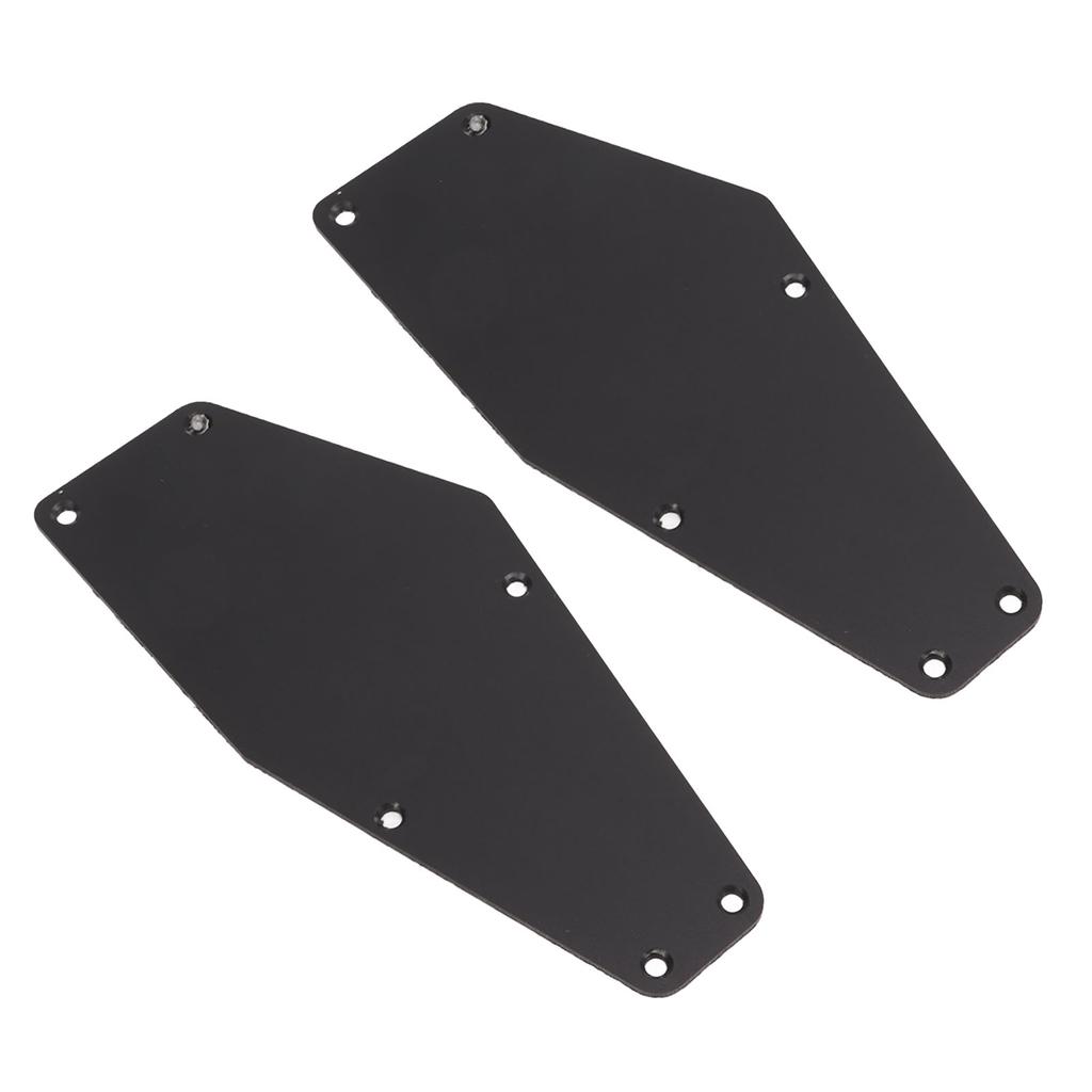 2Pcs Guitar Back Plate Bass Electric Instrument Pick Guards Plastic for Protecting Decorating