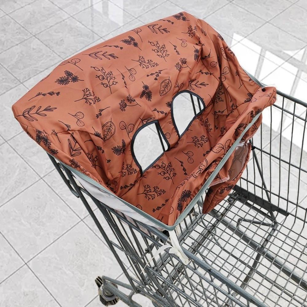 Cartoon Printed Kids Dining Chair Cover Polyester Seat Cover Baby Shopping Cart Seat Cover  Baby