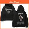 Hoodie 2025new Kontra Graphic K Print Punk Sweatshirt Augen TrÄumen Herzen Sehen Tour Popular Clothing Unisex Pullovers