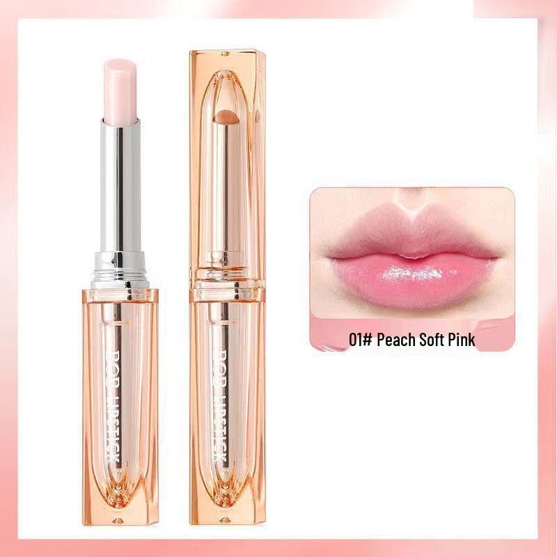 BOB Морковный Каротиновый Меняющий Цвет Бальзам для Губ: Увлажняющий, Питательный, Долговечный и Уникальный для каждого пользователя. 3.1g