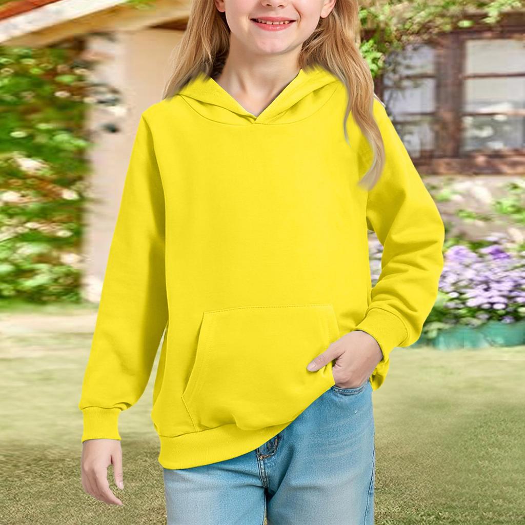 Solid hettegenser for store barn - Unisex genser