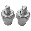 3 Pair Zinc Alloy Battery Side Terminal Charging Posts Fit 8Mm Positive (+) Or Negative (-) Battery Cable Terminals-A99D
