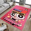 1pc GIRLS POWERPUFF Carpet Anti Slip Polyester Floor Mat for office.Bedroom