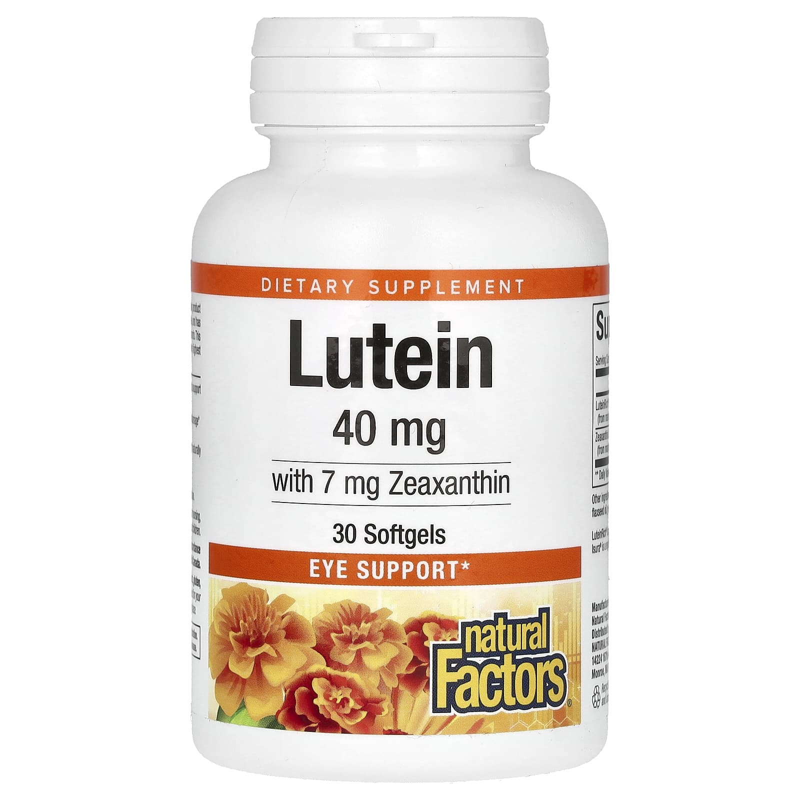 

Lutein, 40Mg, 30 Softgels